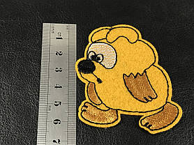 Нашивка Вінні Пух 60х65 мм, фото 4
