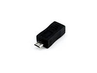 Переходник адаптер miniUSB мама - microUSB папа