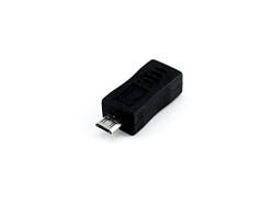 Перехідник адаптер miniUSB мама - microUSB тато