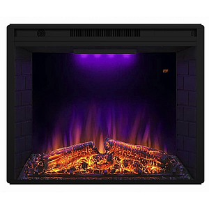 Вбудовуваний кімнатний електрокамін обігрівач Royal Goodfire 28 LED декоративний електрокамін (зі звуком)
