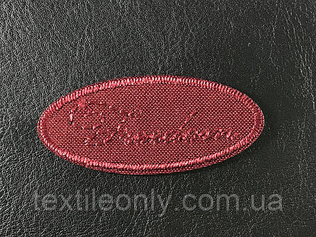 Нашивка Freedom кольору червоний 60x25 мм, фото 1