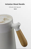 Термос-чайник Pinkah PJ-3138 960 мл, білий, фото 2