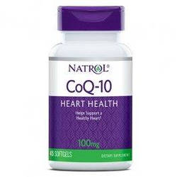 Коензим Natrol CoQ-10 100mg — 45 софтгель