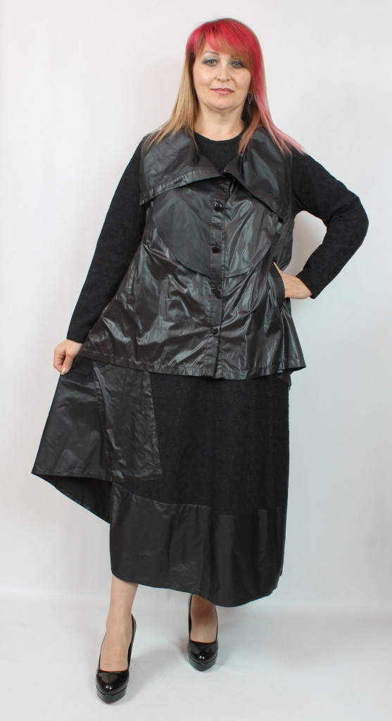 Турецьке жіноче плаття А-силуету великих розмірів 52-58