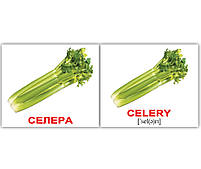 Картки Домана Овочі/Vegetables 40 карток, фото 2