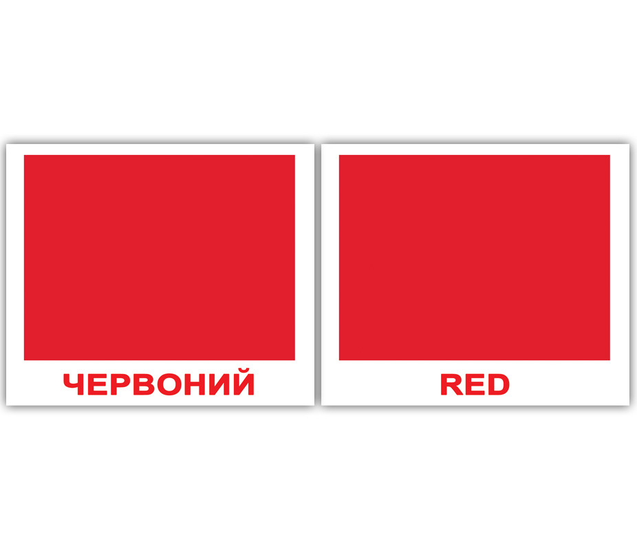 Картки Домана Кольори/Colors 40 міні-карток