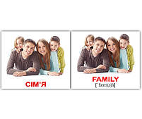 Картки Домана Сім'я/Family 40 Міні-карток, фото 3