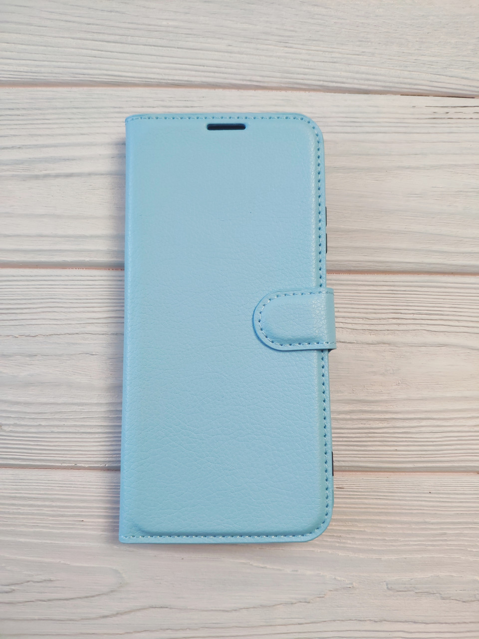 Чехол книжка Evolou для Huawei P40 Lite E голубой