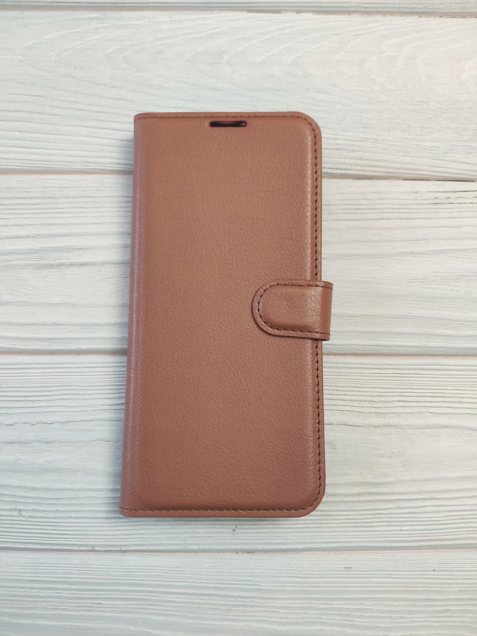 Чохол книжка Evolou для Huawei P40 Lite коричневий