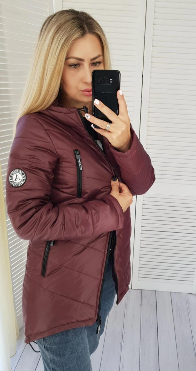 Куртка парка арт. 300 бордова