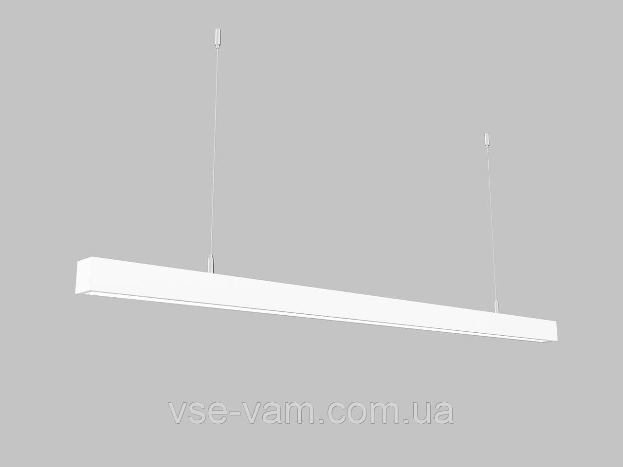 Лінійний світлодіодний світильник 25 Вт, колір – білий. Модель: X-led-LSN-25w, фото 1