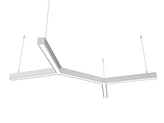 Лінійний світлодіодний світильник Z-LED 100Вт Star (5x400)