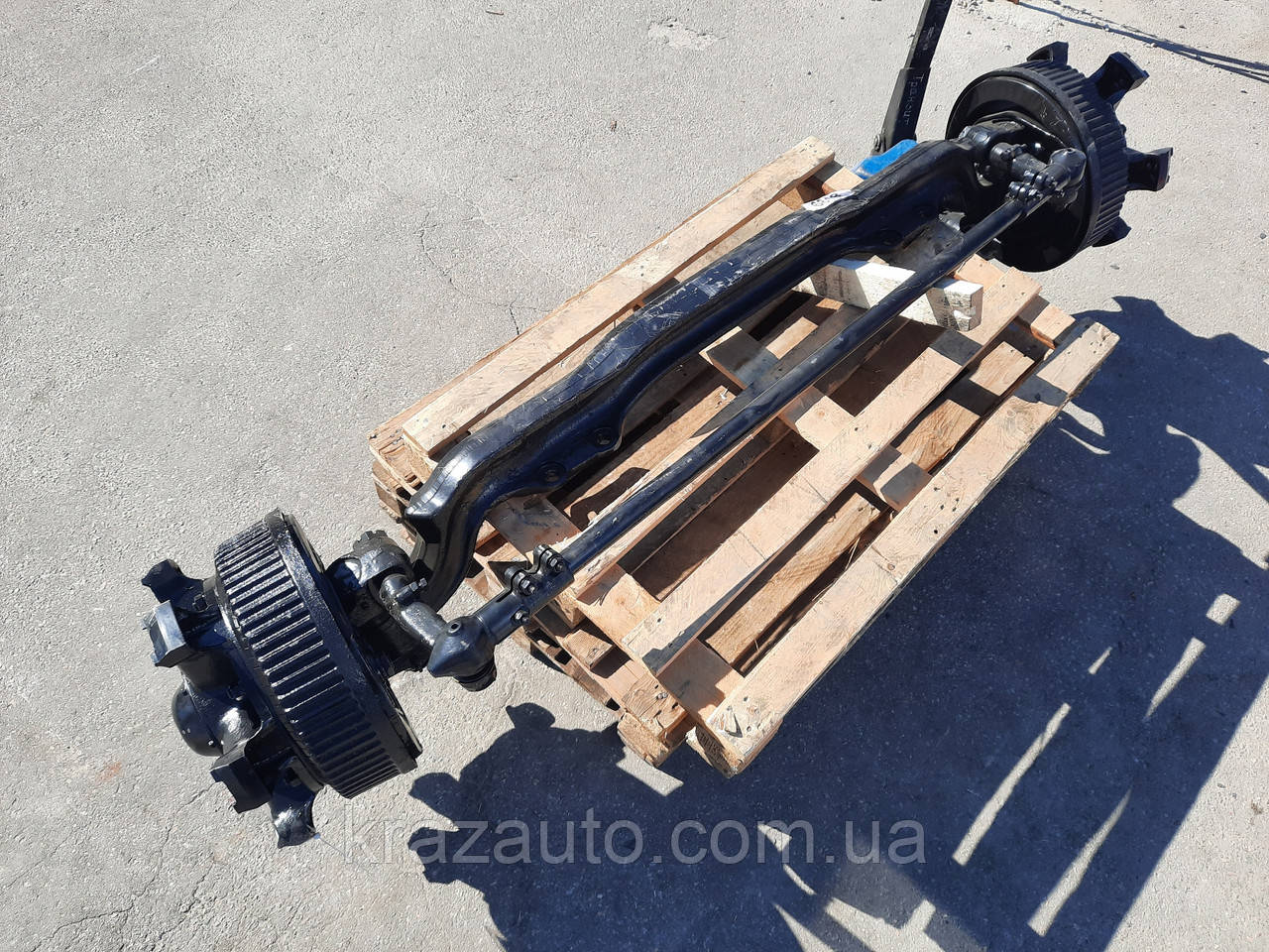 Вісь передня КРАЗ МАЗ у зборі 500 А-3000012, фото 1