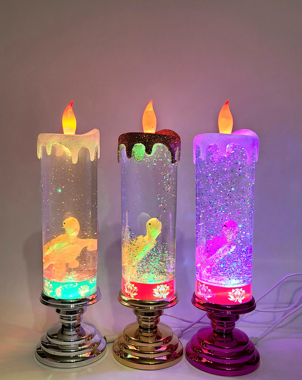 Нічник Свічка Черепаха 27х7см с309