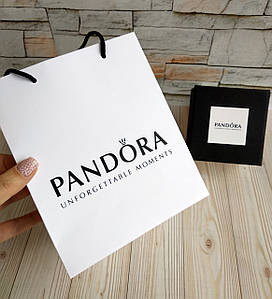 Пакет Пандора, упаковка Pandora, подарунковий білий пакетик