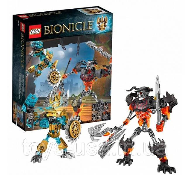 Лего Lego Bionicle Творець Масок проти Сталевого Черепа 70795