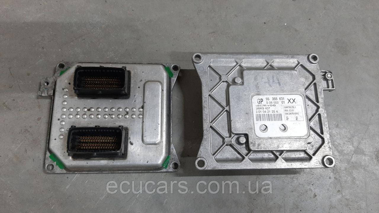 55355631 5WK9 407 Z18XER Z16XER Блок управления двигателем ЭБУ Opel Astra H Zafira B Vectra C (2002-2010) - фото 3 - id-p1287778731