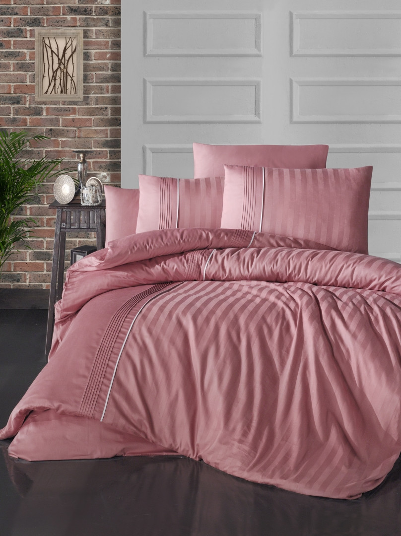 Постільна Білизна First Choice Deluxe Satin Modalife Coral