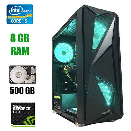 1st Player F4-A1 New / Intel Core i5-4570 (4 ядра по 3.2 - 3.6 GHz) / 8 GB DDR3 / 500 GB HDD / GeForce GTX 950, фото 1