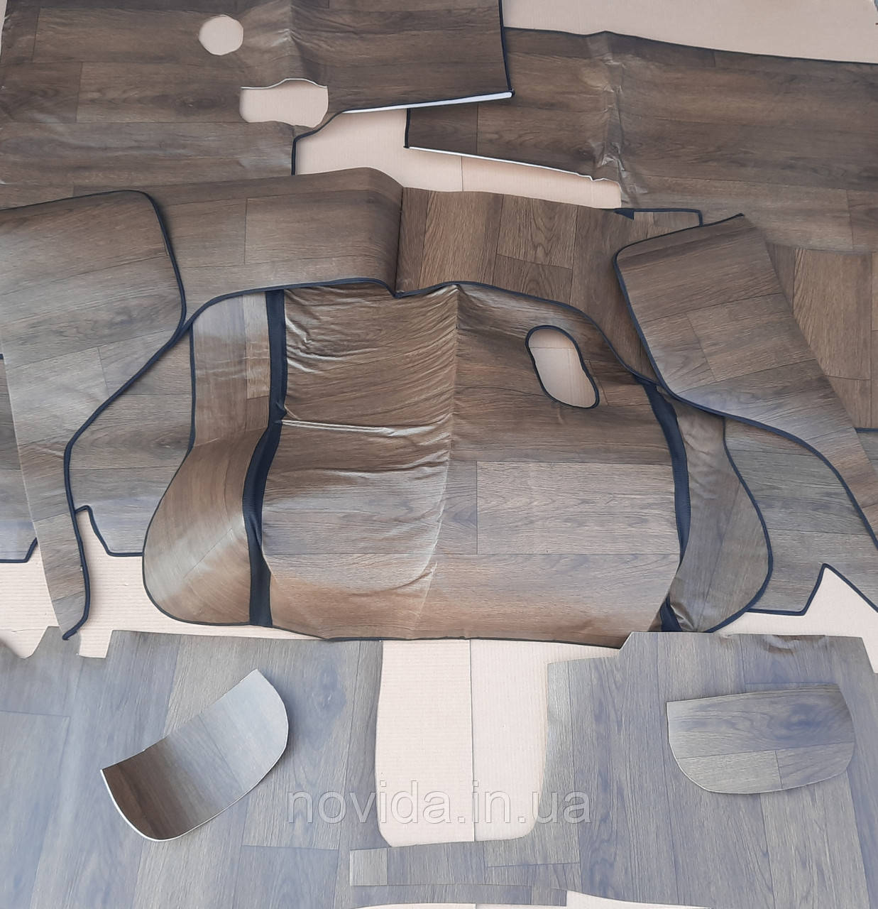 Лінолеум кабіни КамАЗ-5320 (Темно-коричневий) 5320-5109018