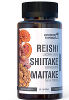 Гриб Рейші, Шийтаке, Майтаке  капсули 120 шт
