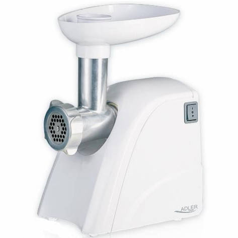 М`ясорубка електрична Adler AD 4803 White Польща, фото 1