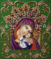 "Богородица Умиление в короне" Изящное Рукоделие. Набор для вышивания бисером (БП-152)