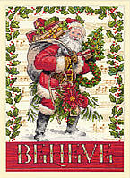 "Belive in Santa" Dimensions. Набор для вышивания (70-08980)