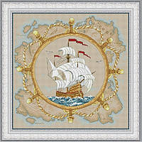 "Морская история" OLanTa. Набор для вышивания крестиком (VN-097)