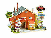 Кукольный домик 3D пазл Diy деревянный Мотель Хіт продажу!