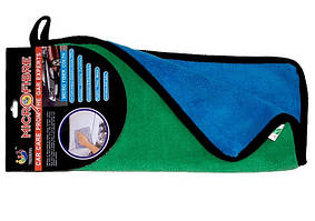 Ганчірка мікрофібра 30*30см двостороння, щільна (12)