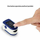 Пульсометр — оксиметр на палець із датчиком SpO2 та OLED-екраном бездротовий, фото 7