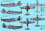 Пластикова модель 1/72 RS models 92101 Французький винищувач Dewoitine D-520 Free France, фото 3