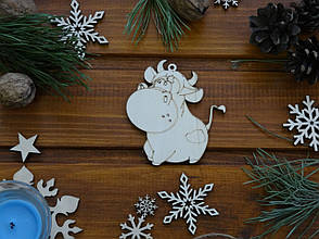 Дерев'яна ялинкова іграшка Бючок No8