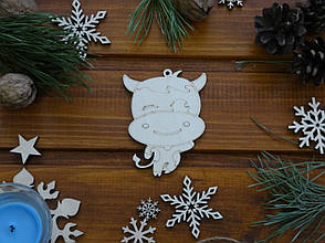 Дерев'яна ялинкова іграшка Бючок No9