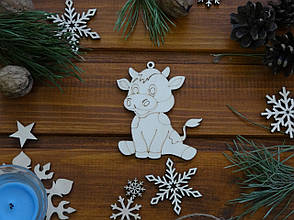 Дерев'яна ялинкова іграшка Бючок No10