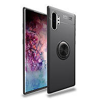 Чохол Fiji Hold для Samsung Galaxy Note 10 Plus (N975) бампер накладка з підставкою Black