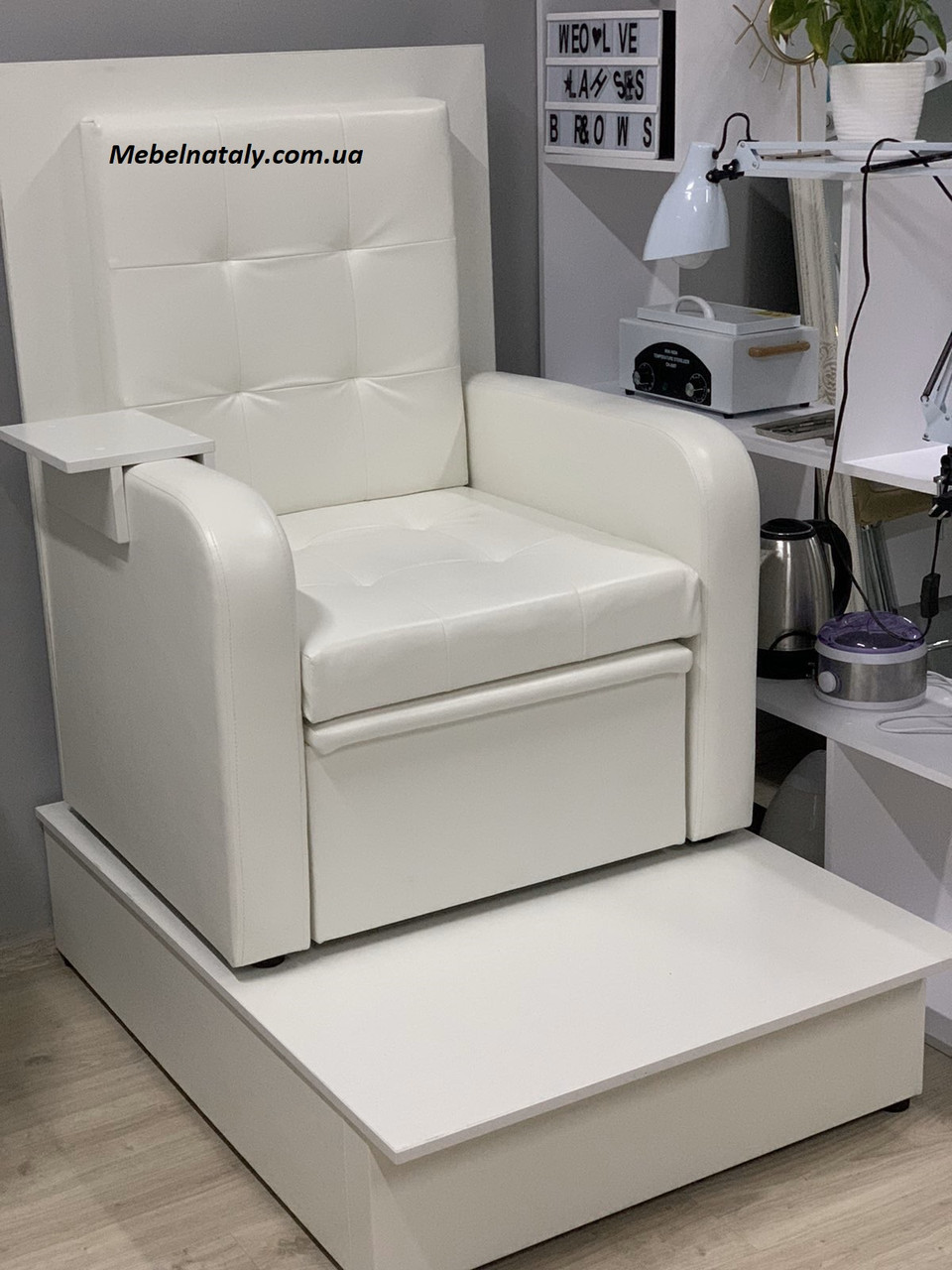 Педикюрное кресла с кожзама , мебель для салонов красоты - фото 9 - id-p1148667457