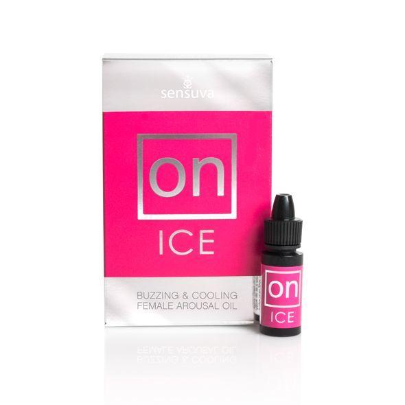 Краплі для клітора стимулюючі з охолоджуючим ефектом Sensuva ON Arousal Oil for Her Ice 5ml