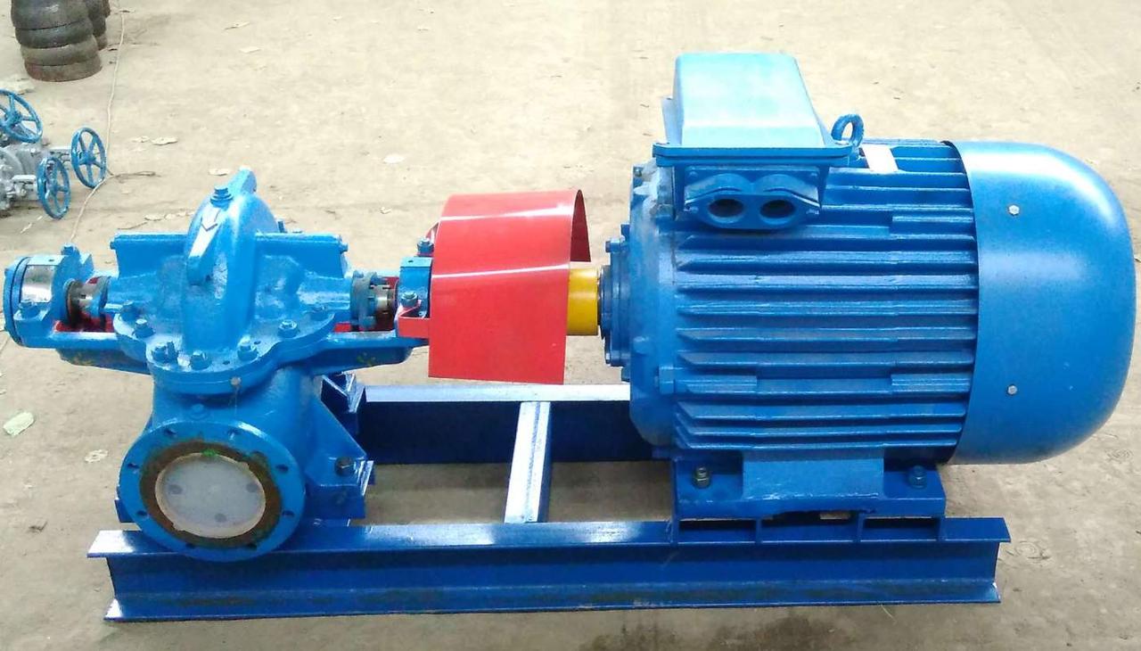 Насос 1Д 200-90б динамічний, двостороннього входу, відцентровий, горизонтальний, одноступеневий для води., фото 1