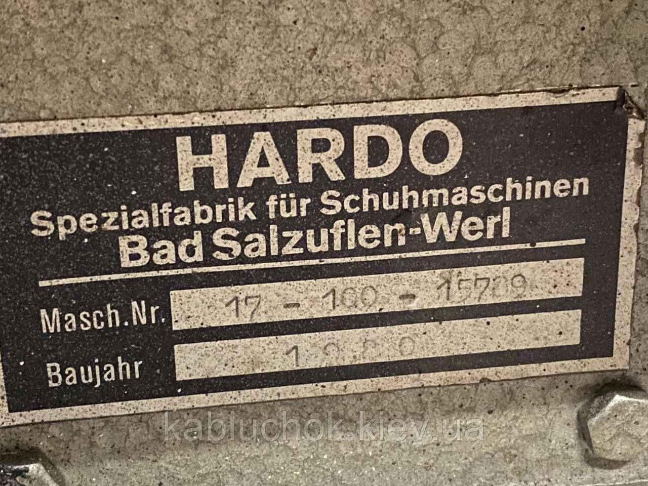 Станок для ремонта обуви Hardo Германия - фото 7 - id-p1287948066
