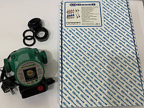 Колектор для теплої підлоги GROSS у зборі з насосом на 3 виходи, фото 3