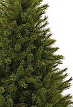 Сосна штучна Triumph Tree Edelman Forest frosted зелена з інеєм 185 см, новорічна пишна ялинка з ПВХ, фото 3