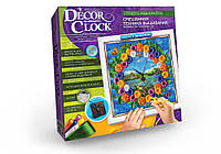 Часы "Decor Clock" с лентами и бисером, DC-01-02