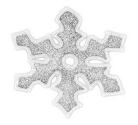 Наклейка на вікно новорічна Сніжинки 10 см House of Seasons, різдвяний декор для вікон, Сріблястий