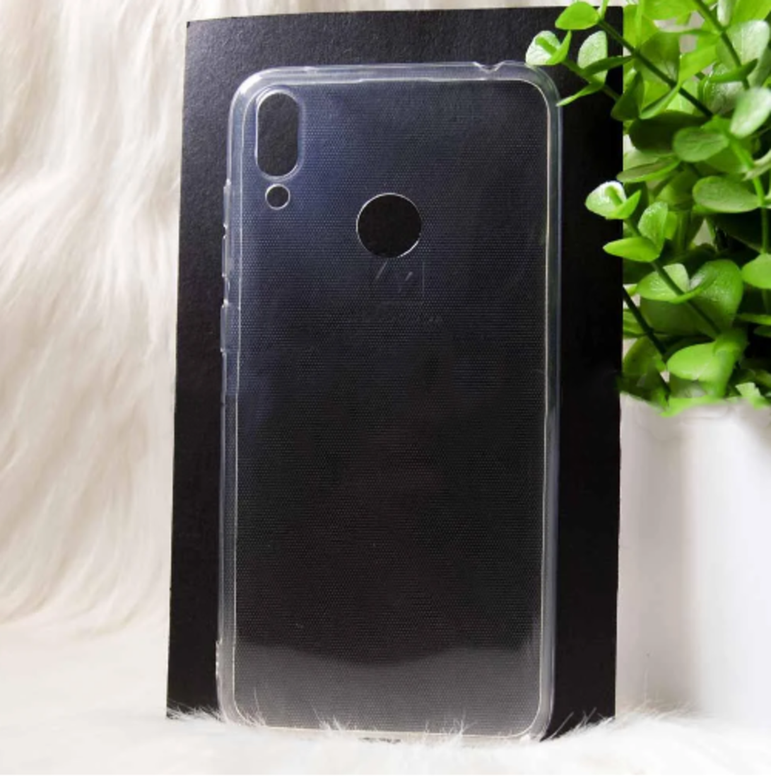 Силіконовий чохол Huawei Y7 2019 "VIP" Прозорий)