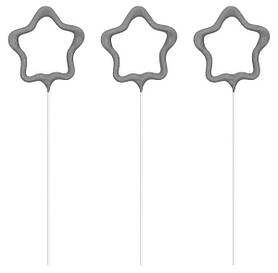 Вогні бенгальські, фігурні, Зірки, 3 шт компл., 11 см