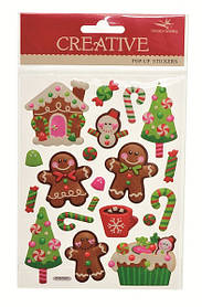 Набір новорічних стікерів, 20 шт.