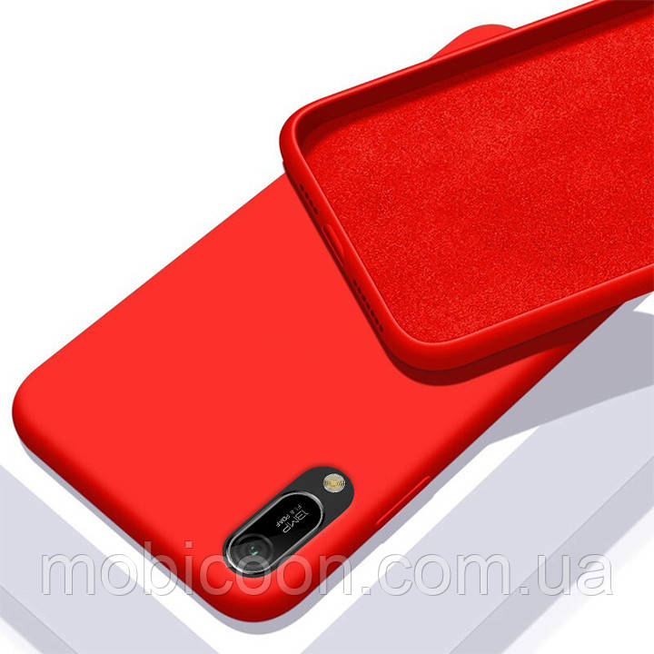 Чохол Silicone Case Full для Huawei Y6 2019 Red, фото 1