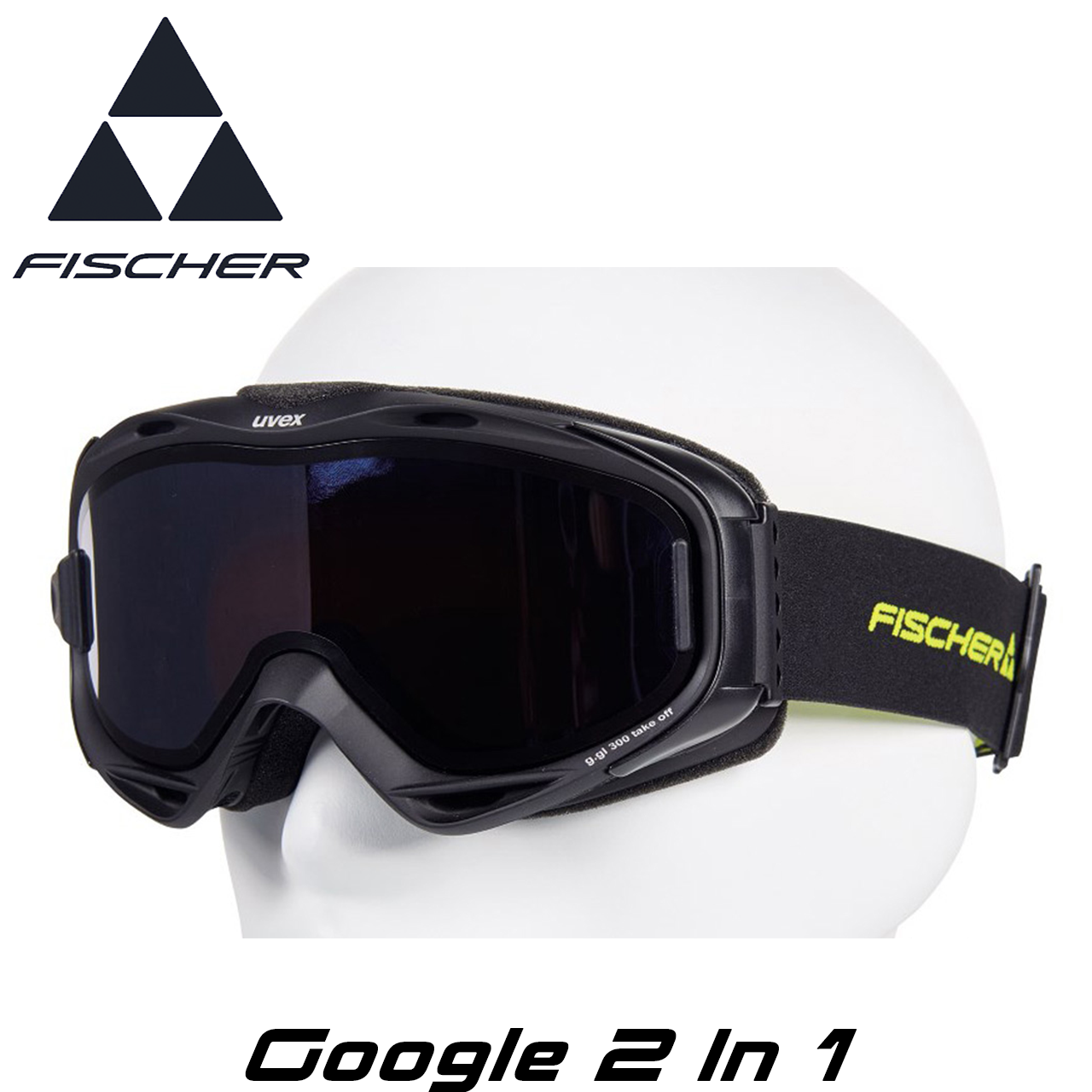 Гірськолижна маска FISCHER Google 2 In 1